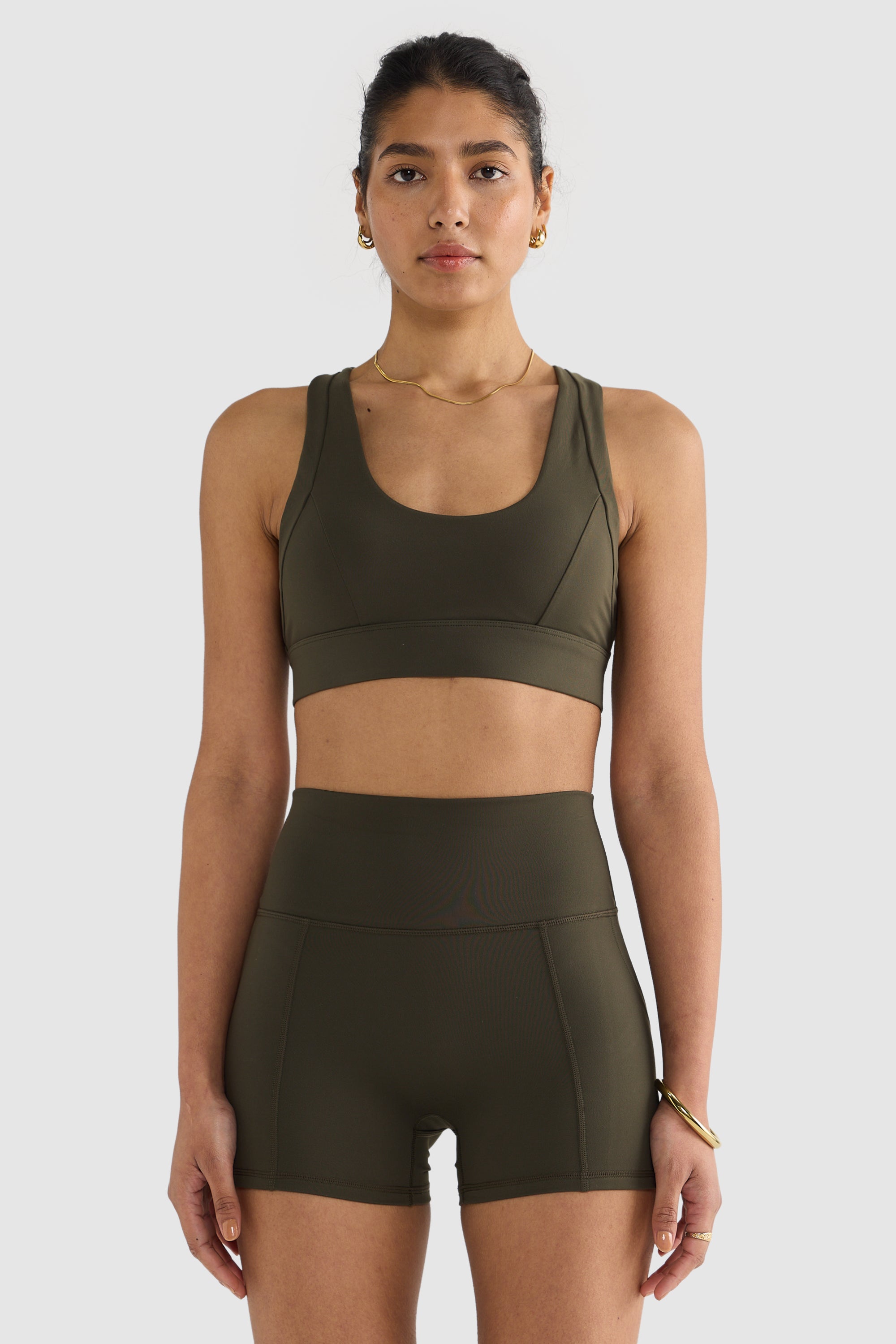 Eva 3 Bike Shorts Dark Moss