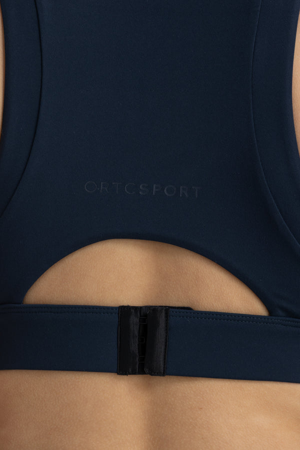 Eva Crop Top Navy