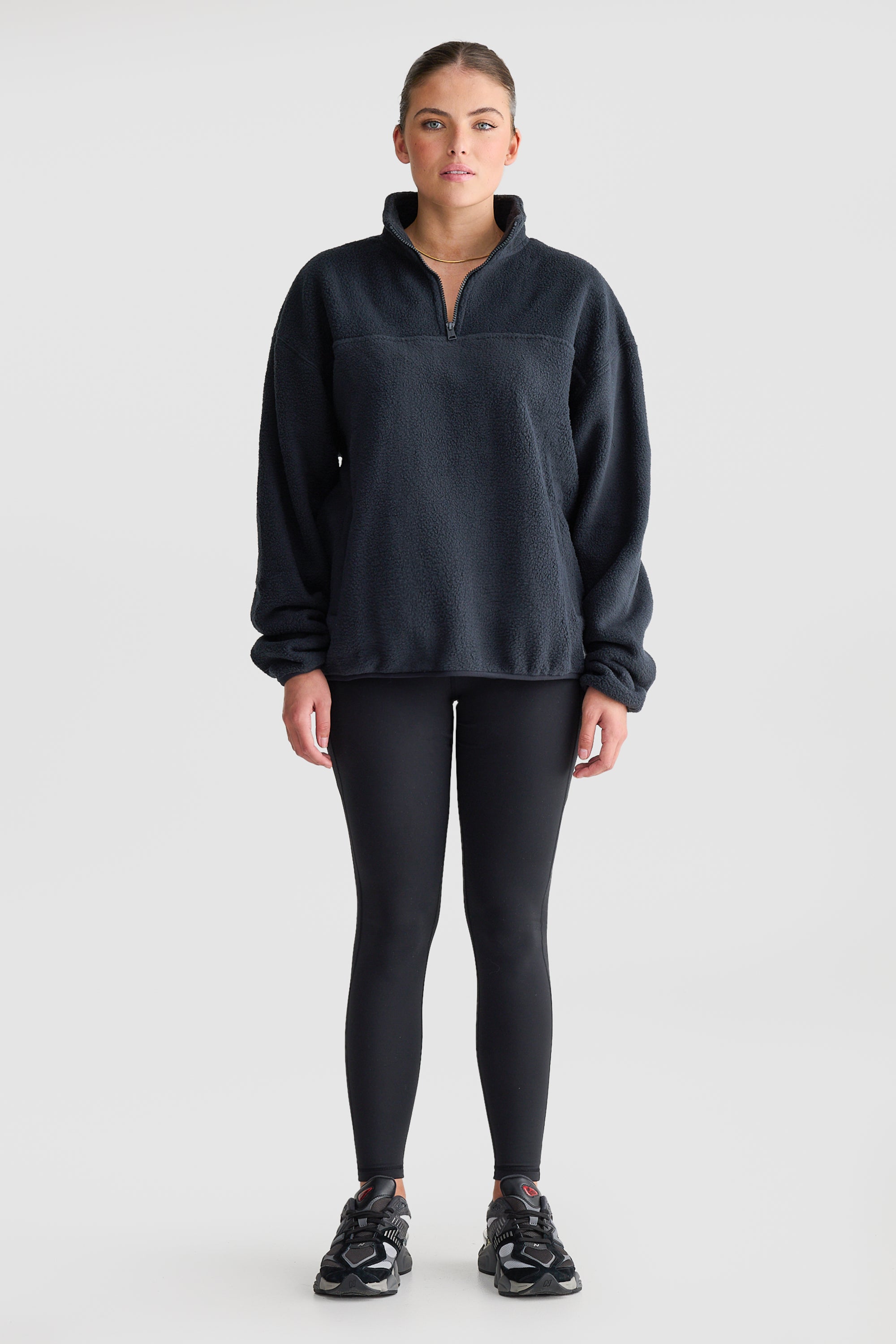 Female model is an AU8/US4 and wearing a size small 