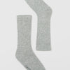 Ribbed Sock Marle Grey